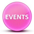 Events eyeball glossy elegant pink round button abstract Royalty Free Stock Photo