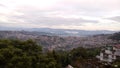 Ever green city. View of Kohima city seen from jotsoma.