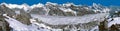 The Everest Panorama from Gokyo Kalapatthar Royalty Free Stock Photo