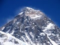 Everest peak Royalty Free Stock Photo