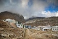 Everest village - Lobuche Royalty Free Stock Photo