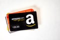 Amazon Gift Card on stack or other gift cards