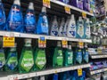 Everett, WA USA - circa June 2022: Angled view of a selection of mouthwash for sale inside a Fred Meyer grocery store