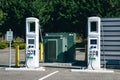 Electrify America EV Charging Station at Premium Outlet Shopping Center