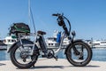 Rad Power Bikes Electric Moped Style Bicycles At Port of Everett Dock