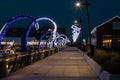 Everett Wintertide Christmas Decorations at the waterfront