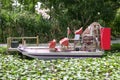 Everglades airboat in South Florida Royalty Free Stock Photo