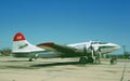 Evergreen Boeing , Douglas Built B-17G N207EV CN32426 USAAF 44-83785 . Taken in April 1979 .