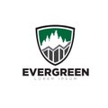 Evergreen business grow up logo designs modern