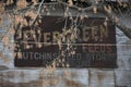Evergreen feed sign in Hutchins Texas
