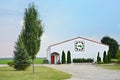 Evergreen Quilt Barn Royalty Free Stock Photo