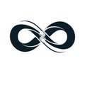 Everlasting Friendship, forever friends, creative vector symbol