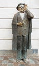 Evert Taube Monument (1890-1976), one of the famous Swedish composers Royalty Free Stock Photo