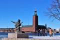 Evert Taube`s terrace in Stockholm