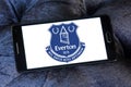 Everton soccer club logo Royalty Free Stock Photo