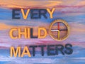 Every child matters with a medicine wheel