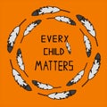 Every Child Matters Vector Illustration