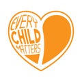 Every Child Matters Vector Illustration Royalty Free Stock Photo