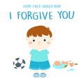 Every child should hear I forgive you