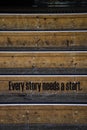 Every Story Needs a Start