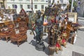 Flea and antiques market in Zagreb, Croatia