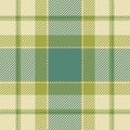 Everyday check texture tartan, full fabric vector seamless. Internet pattern textile background plaid in light and lime colors