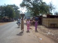 Women working in Guinea Bissau Royalty Free Stock Photo