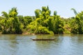 Everyday life on the river, Madagascar, East Africa Royalty Free Stock Photo