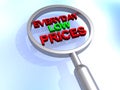 Everyday low prices sign Royalty Free Stock Photo