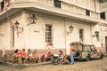 Everyday street life in Manila Intramuros - Phillippines