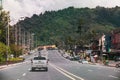 Everyday street life of the provinces of Thailand