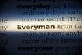 Everyman Royalty Free Stock Photo
