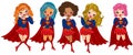 Supergirl Royalty Free Stock Photo
