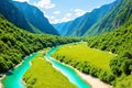 Everyone should visit the canyons of the osumi river in skrapar albania.