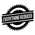 Everything Reduced rubber stamp