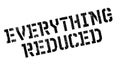 Everything Reduced rubber stamp