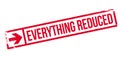 Everything Reduced rubber stamp