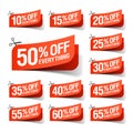 Everything is on Sale coupons Royalty Free Stock Photo
