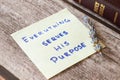 Everything serves God Jesus Christ`s purpose Royalty Free Stock Photo