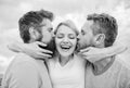 Everything you should know avoid friend zone start dating. Men kiss same girl in cheeks. She likes male attention. Girl Royalty Free Stock Photo
