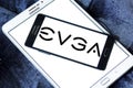 EVGA Corporation logo Royalty Free Stock Photo