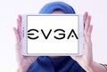 EVGA Corporation logo Royalty Free Stock Photo