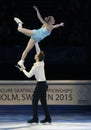 Evgenia TARASOVA / Vladimir MOROZOV (RUS) Royalty Free Stock Photo