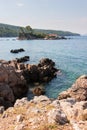 Evia Island Coast Royalty Free Stock Photo