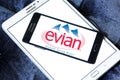 Evian mineral water company logo