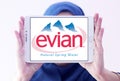 Evian mineral water company logo