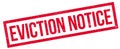 Eviction Notice rubber stamp