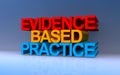 evidence based practice on blue