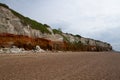 Coastal Erosion, Hunstanton, East coast UK Royalty Free Stock Photo
