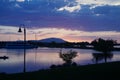 Rattlesnake Mountain Sunset during Spring Flooding, Richland, WA